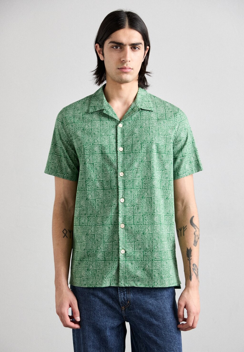 

Рубашка MENS REGULAR FIT SHIRT PS Paul Smith, зеленый