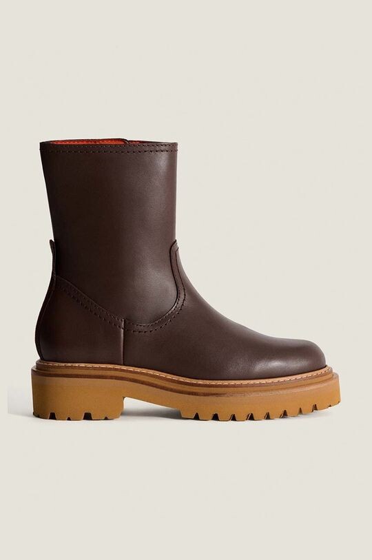 

Кожаные ботильоны BOTA PIEL Hoff, коричневый