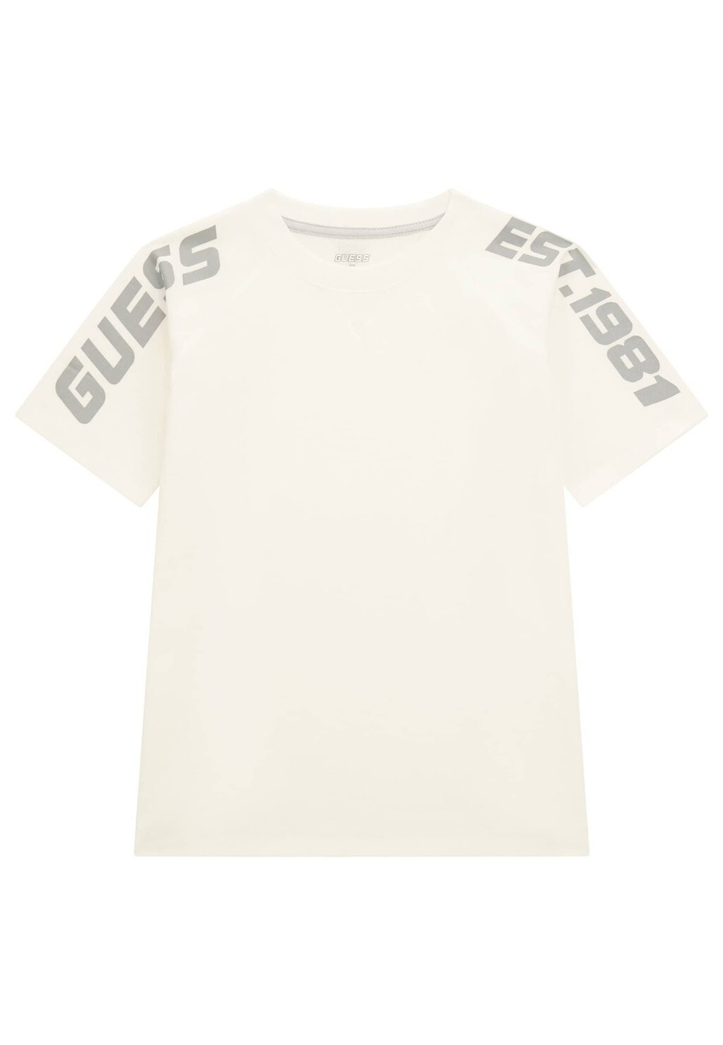 

Футболка с принтом Guess, цвет weiß