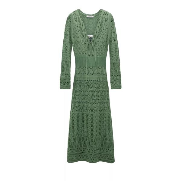 

Платье seductive lace dress soft green Dorothee Schumacher, мультиколор