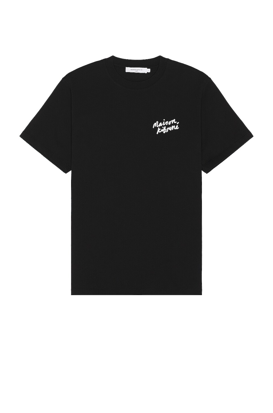 

Футболка Maison Kitsune Mini Handwriting Classic, черный