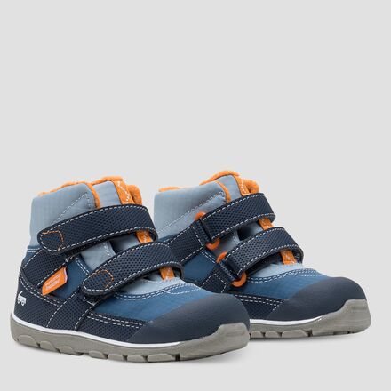 цена Водонепроницаемые утепленные ботинки Atlas II — для мальчиков младшего возраста See Kai Run, синий/оранжевый