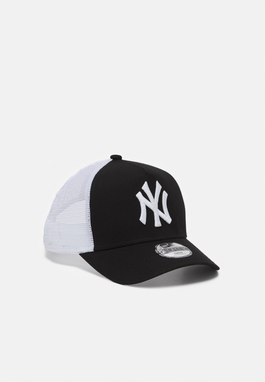 

Team Kids Essential Aframe Trucker Unisex New Era, цвет black/white