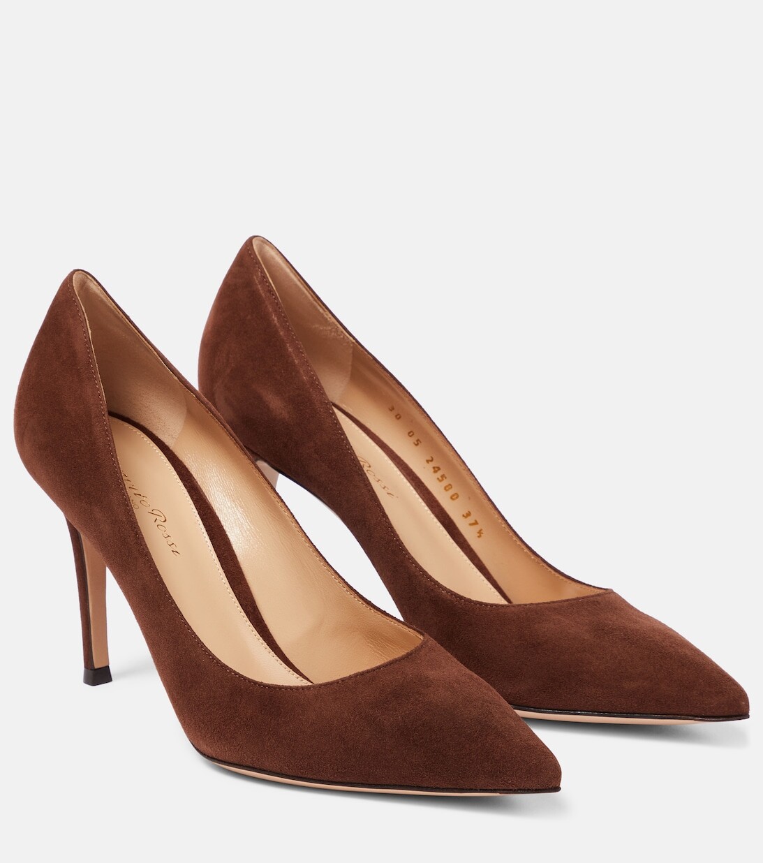 

Замшевые туфли Gianvito 85 Gianvito Rossi, коричневый