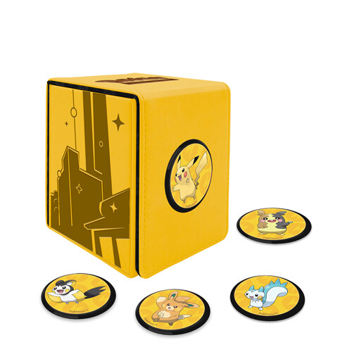 

Коробка для карточек Pokemon Gallery Series Shimmering Skyline Alcove Click Ultra Pro