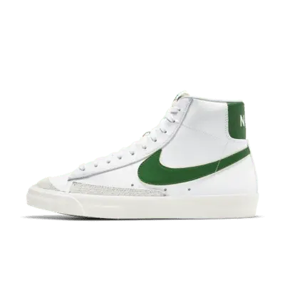 

Кроссовки Nike Blazer Mid '77 Vintage, цвет White/Sail/Black/Pine Green