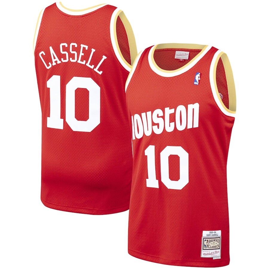 

Джерси Mitchell & Ness Houston Rockets, красный