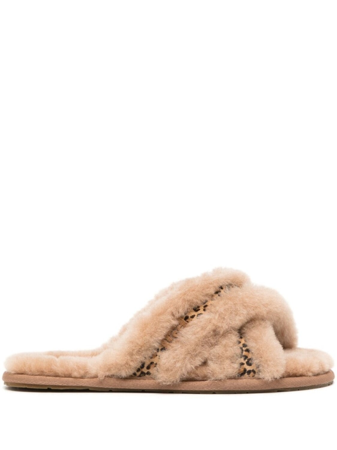 

UGG слиперы Scuffita Speckles с подкладкой из овчины, коричневый
