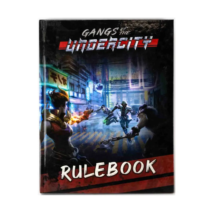

Gangs of the Undercity - Rulebook, Gangs of the Undercity, твердый переплет