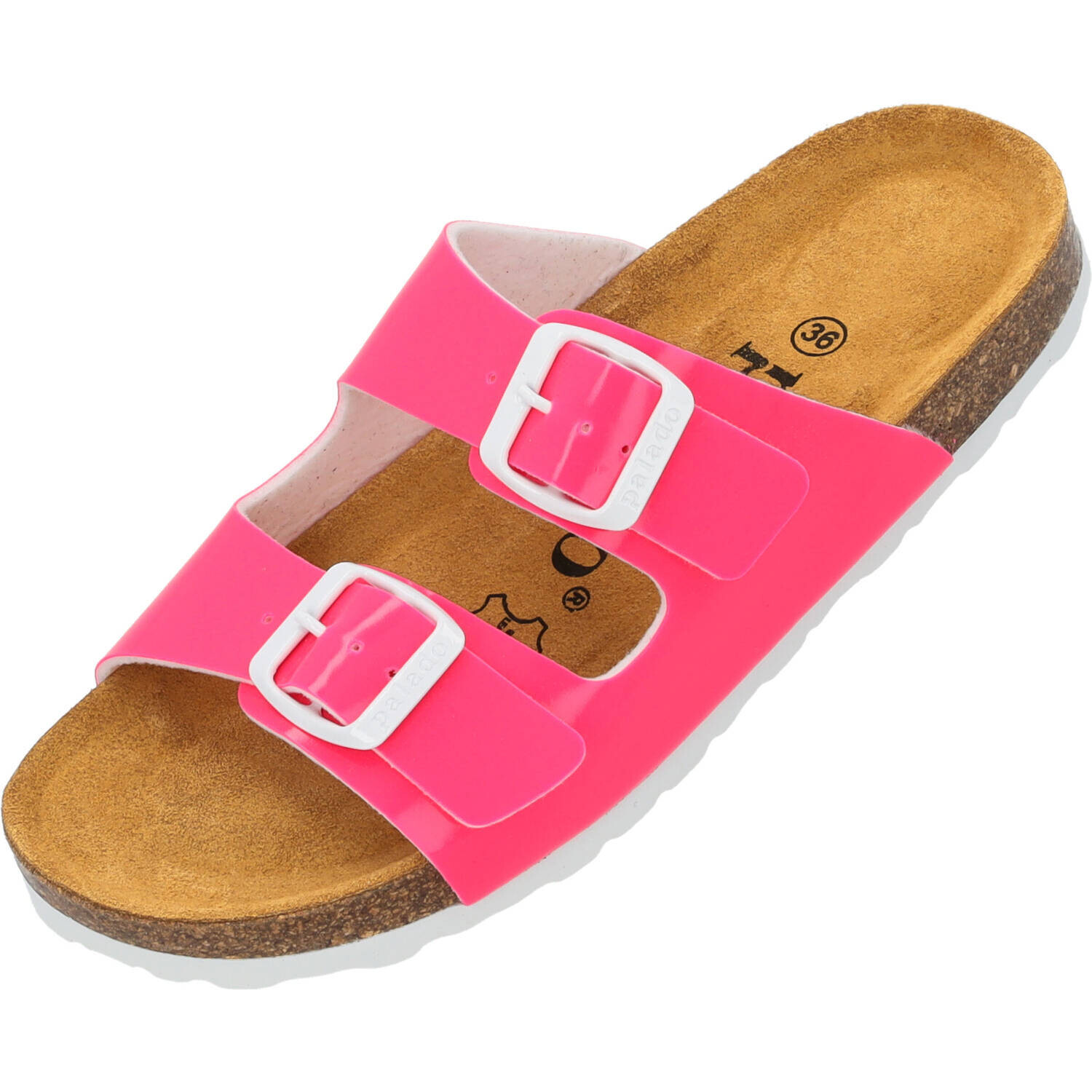 

Мюли palado, цвет pink neon lack