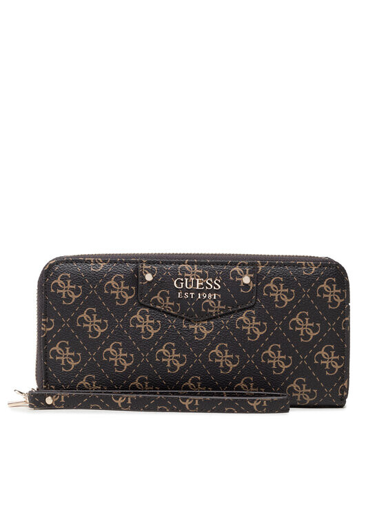 

Большой женский кошелек Guess, коричневый