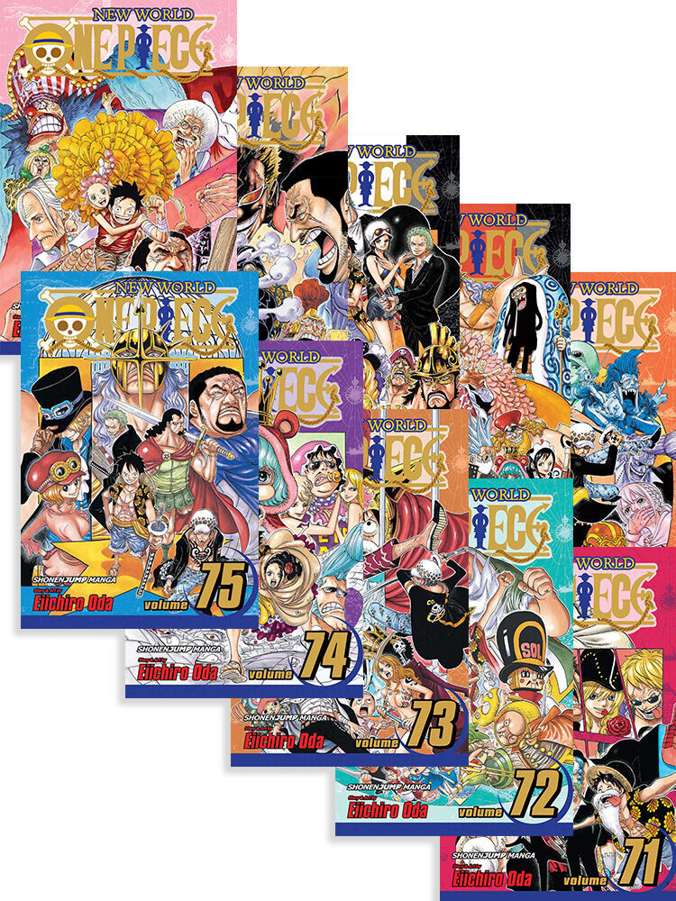 

Манга One Piece Manga (71-80) Bundle