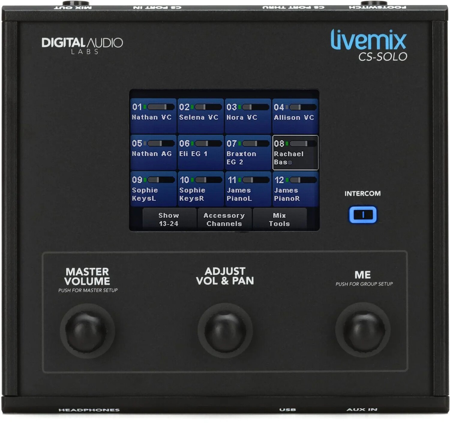 

Персональный мониторный микшер Digital Audio Labs Livemix CS-SOLO