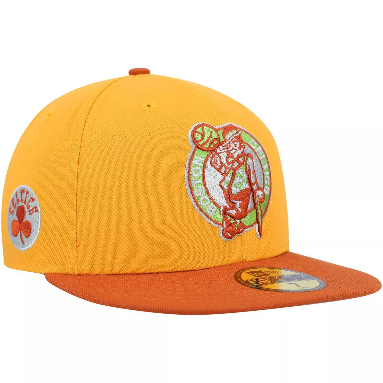 

Мужская приталенная кепка New Era Gold/Rust Boston Celtics 59FIFTY