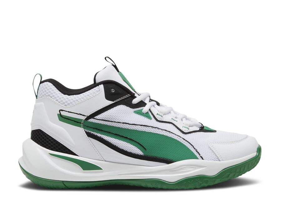 

Кроссовки Puma Playmaker, цвет White Archive Green