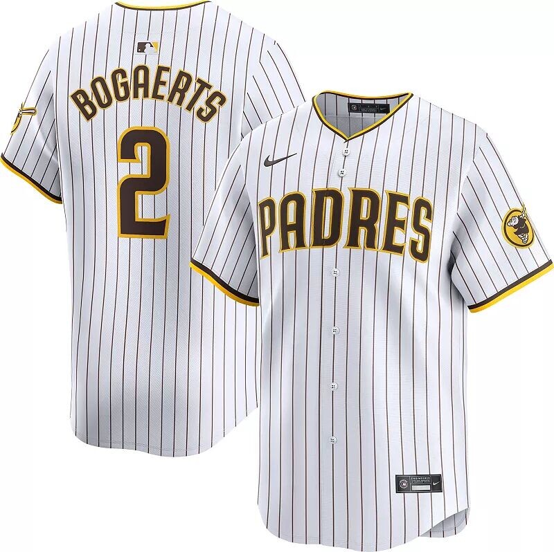 

Мужское джерси Nike San Diego Padres Xander Bogaerts #2 White Limited Vapor