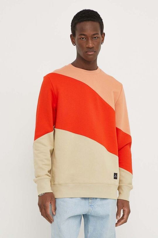 

Хлопковая толстовка PS Paul Smith, оранжевый