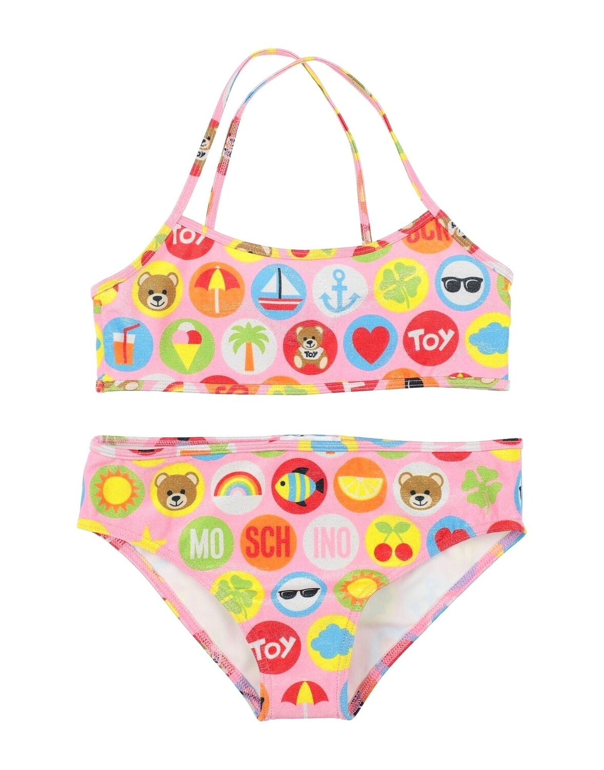 

Бикини Moschino Kid, розовый