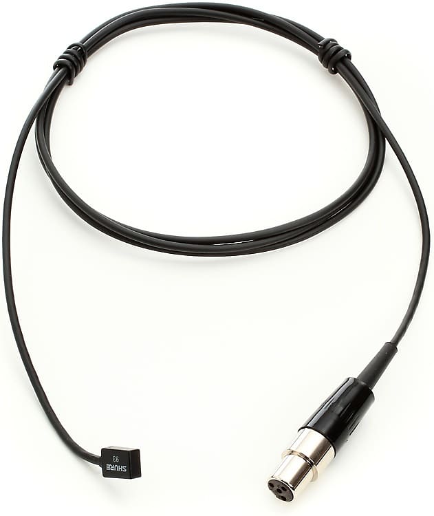 Микрофон петличный Shure WL93 Subminiature Condenser Lavalier Mic with 4' TA4F Cable