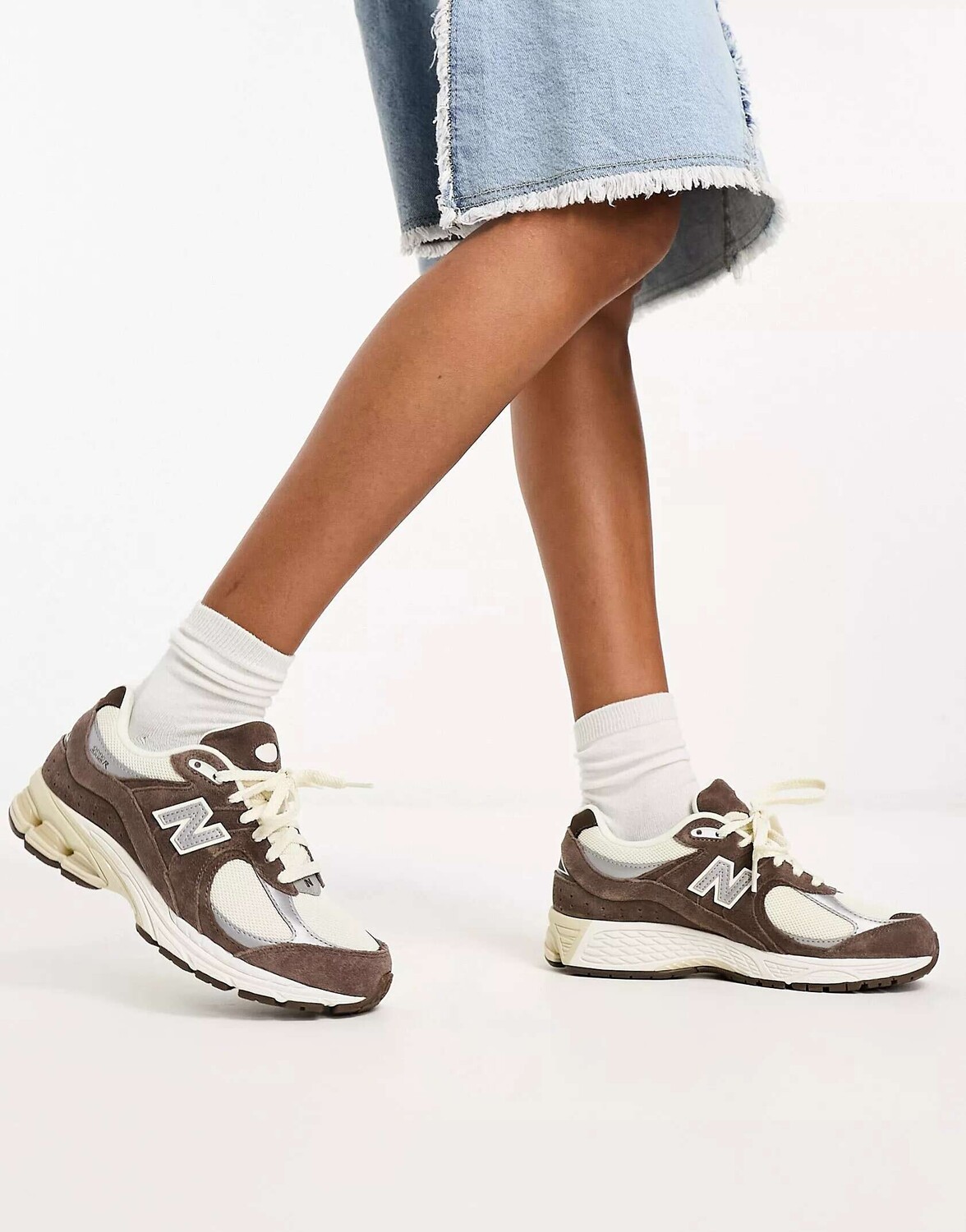 

Коричневые кроссовки New Balance 2002, Коричневый, Коричневые кроссовки New Balance 2002