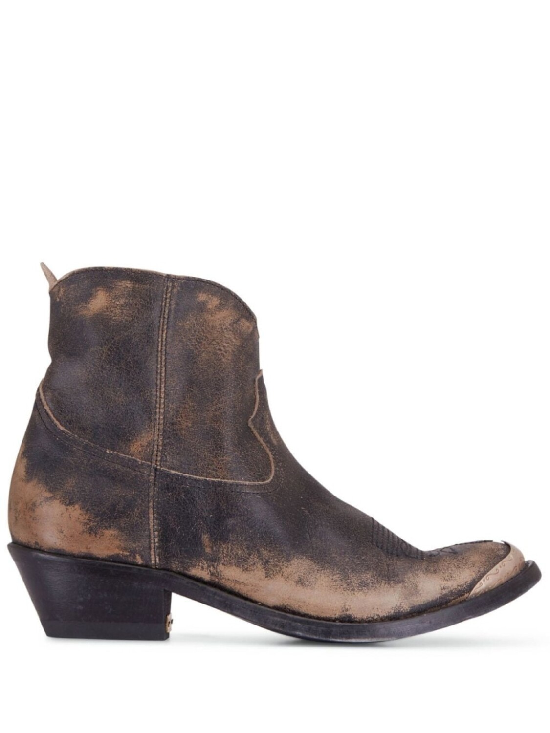 

Golden Goose ботинки Young с эффектом потертости, коричневый