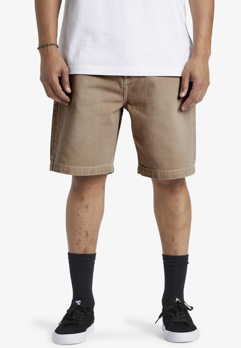 

Джинсовые шорты WORKER BAGGY 19 5, ARBEITS-FÜR DC Shoes, коричневый