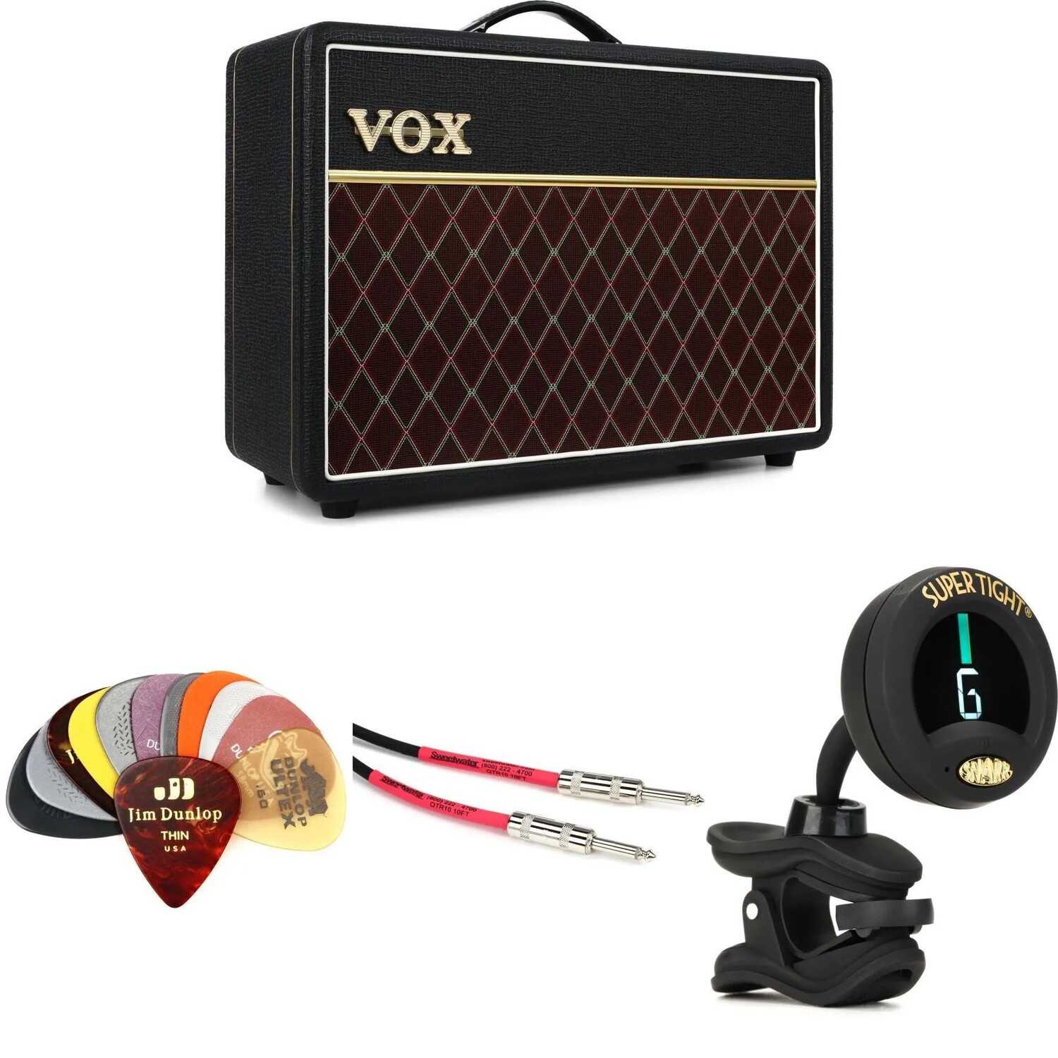 

Новый комплект основных компонентов лампового комбоусилителя Vox AC10C1 1x10 дюймов, 10 Вт