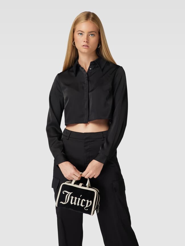 

Косметичка с пришивной этикеткой модель "ИРИС" Juicy Couture, черный
