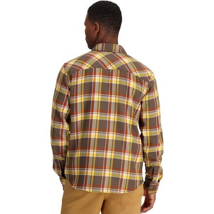 цена Фланелевая рубашка из твила Feedback мужская Outdoor Research, цвет Hickory Plaid