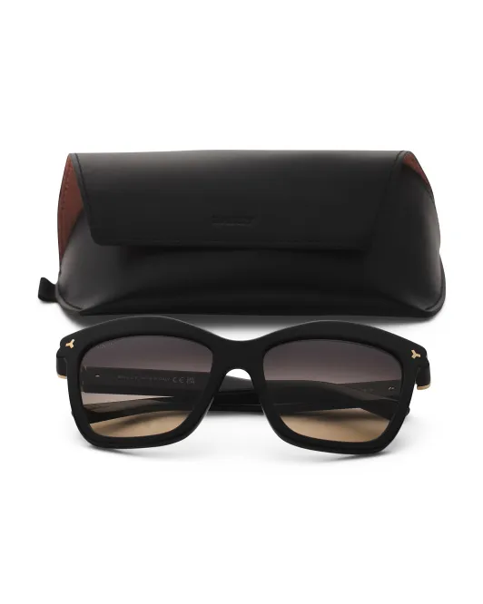 

Солнцезащитные очки 56 мм Bally, черный