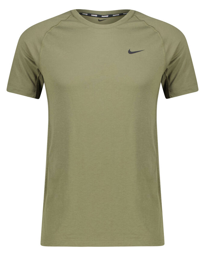 Гибкий репс тренировочной рубашки Nike, зеленый