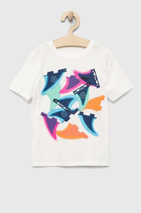 

Детская хлопковая футболка GAP, белый