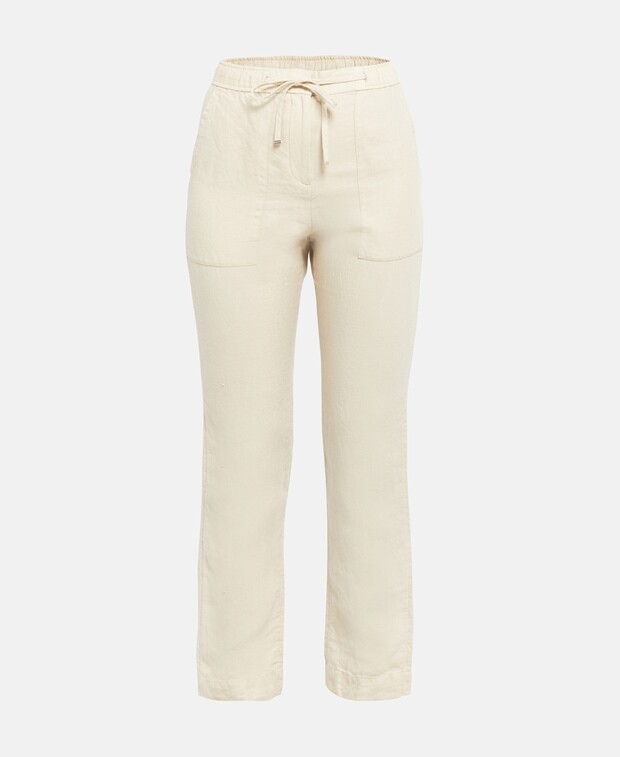 

Льняные брюки Tommy Hilfiger, бежевый