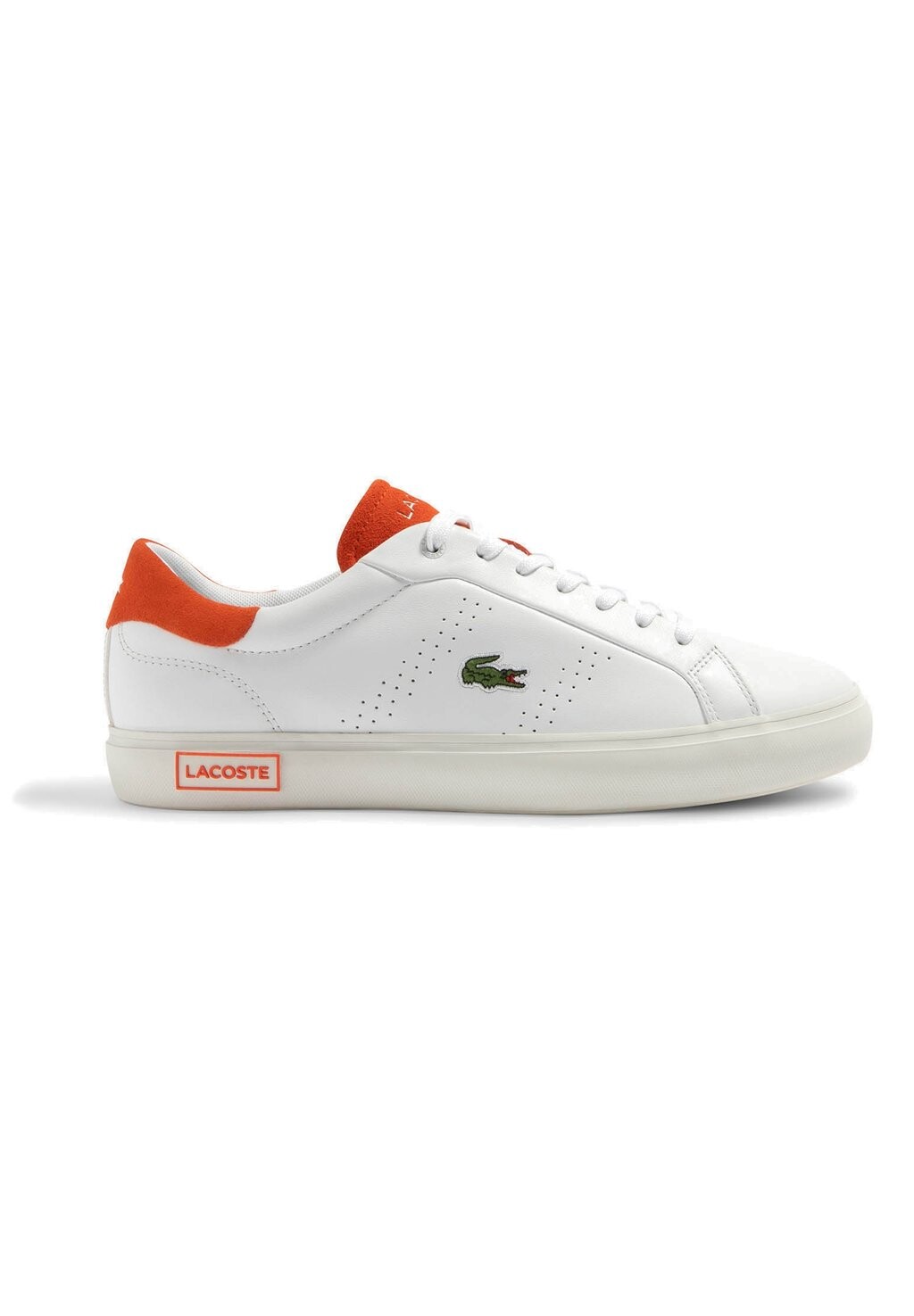 

Низкие кроссовки Lacoste, блан оранжевый