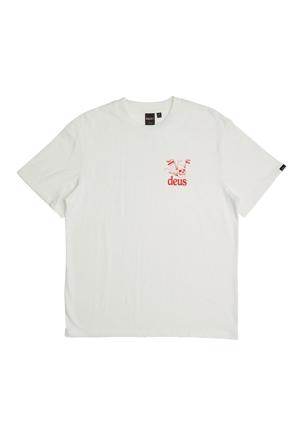 

Футболка с принтом CROSSROAD Deus Ex Machina, цвет vintage white
