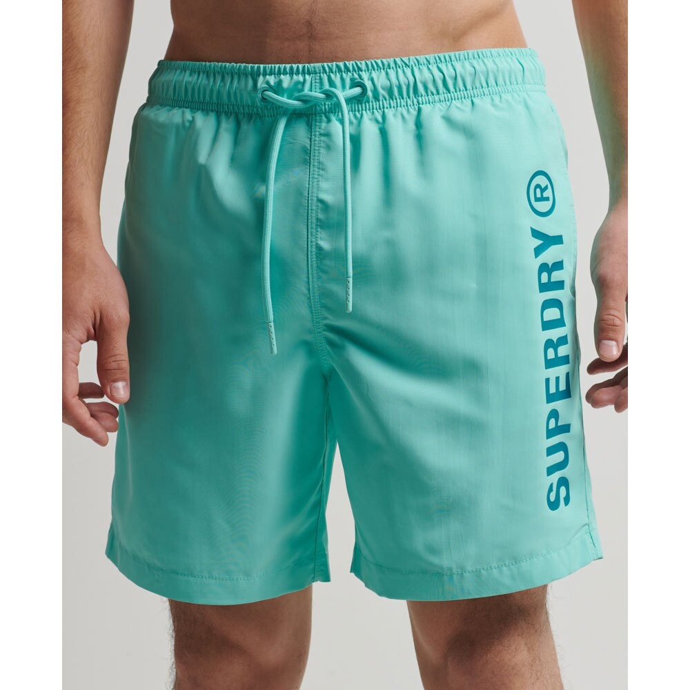 

Шорты для плавания Superdry Code Core Sport 17 Inch, зеленый