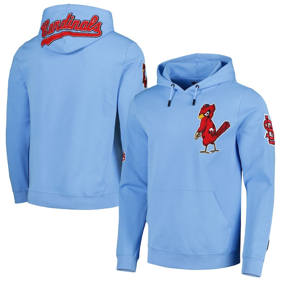 

Пуловер с капюшоном Pro Standard St Louis Cardinals, синий