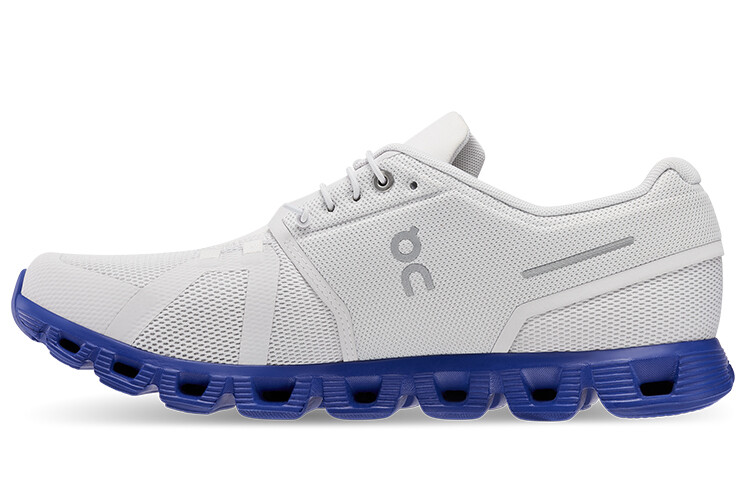 

On Cloud 5 Lifestyle Shoes Men Low-top Foggy White/indigo