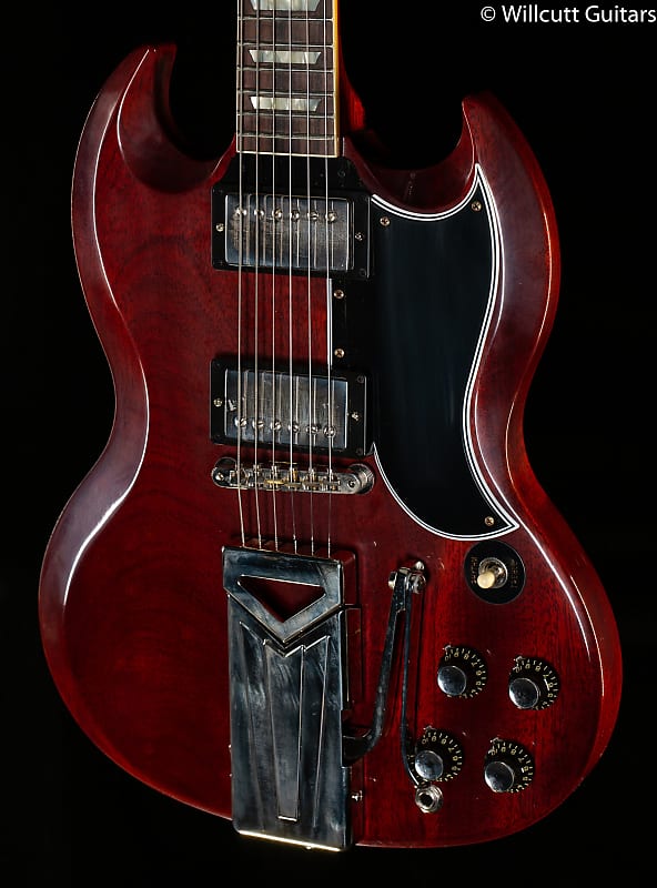 

Электрогитара Gibson Custom Shop 60th Anniversary 1961 SG Les Paul Standard VOS Cherry Red