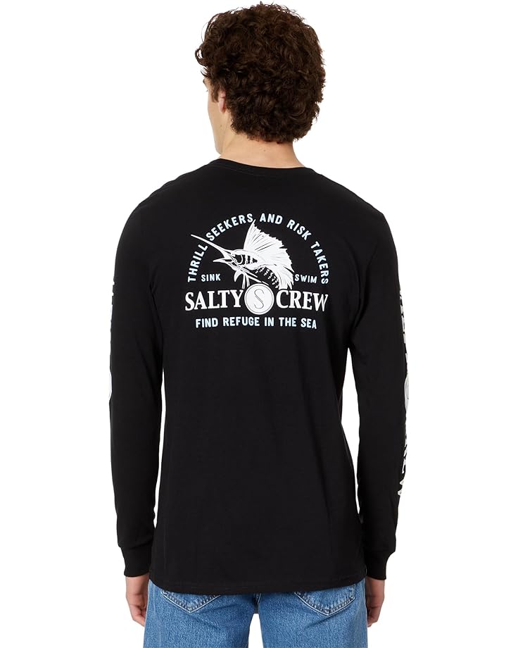Футболка Salty Crew Yacht Club Classic, черный