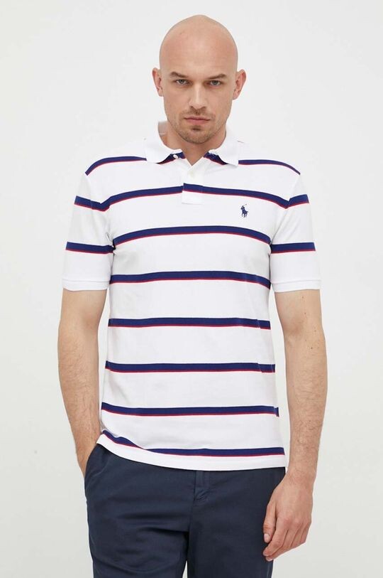 

Хлопковое поло Polo Ralph Lauren, белый