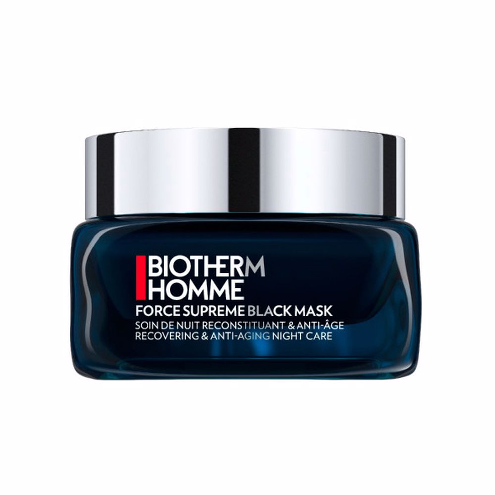 Маска для лица Homme force supreme black mask Biotherm, 50 мл fashion mask black многоразовая черная маска