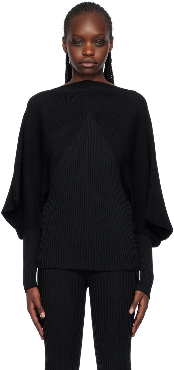 

Черный свитер Exuberance Issey Miyake