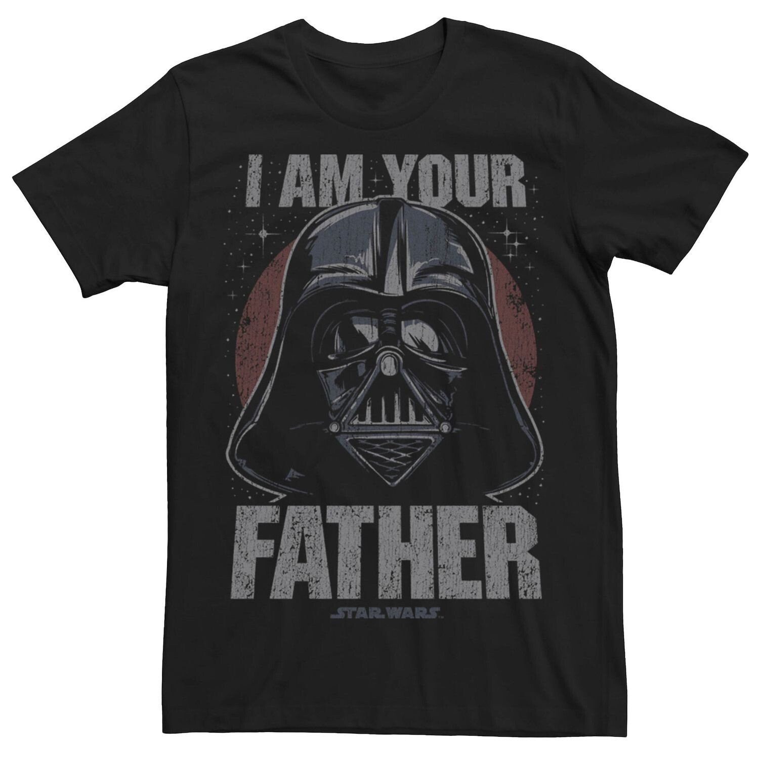 

Мужская темная футболка Vader I Am Your Father Star Wars