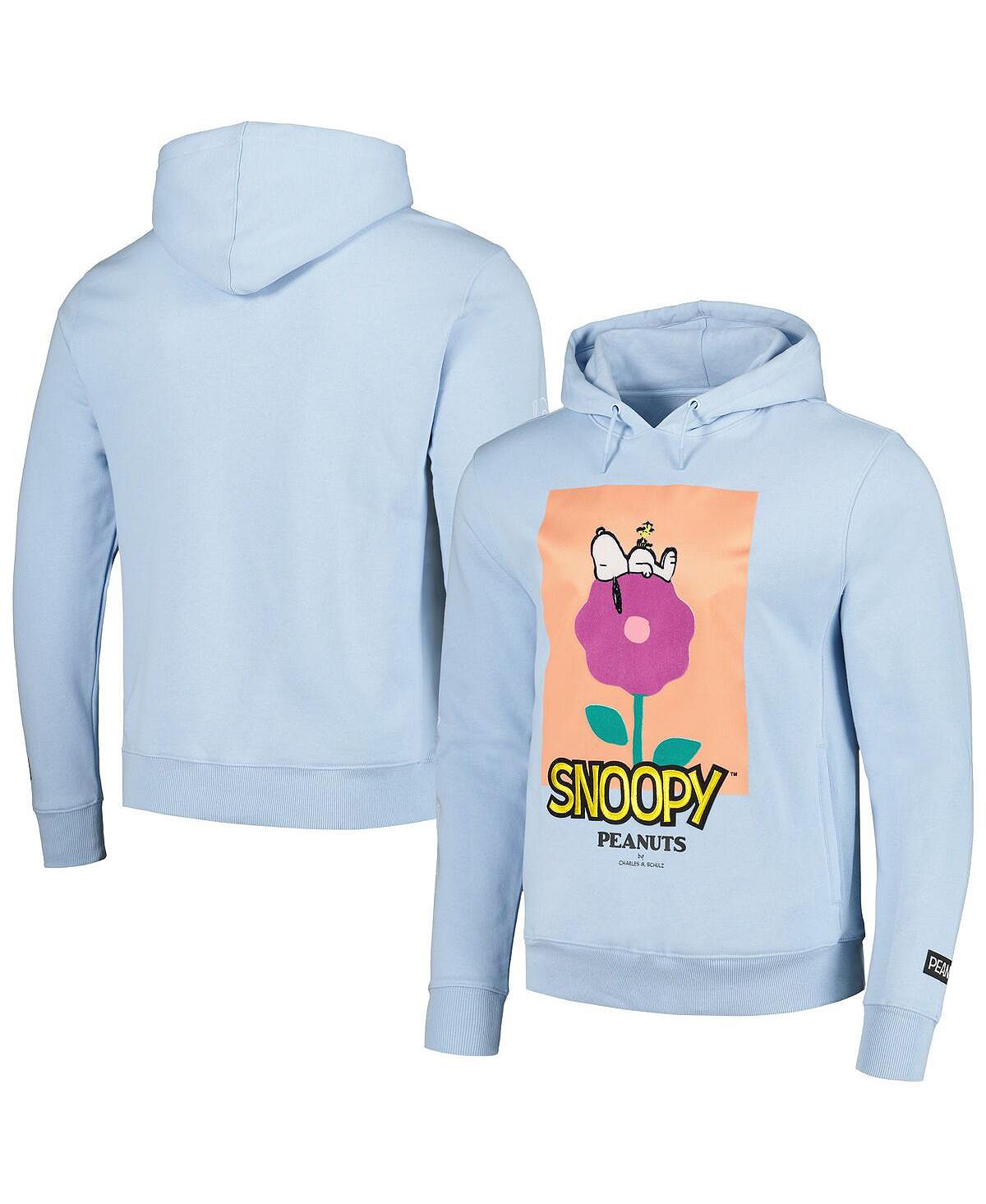 цена Мужской голубой пуловер с капюшоном и рисунком арахиса Freeze Max