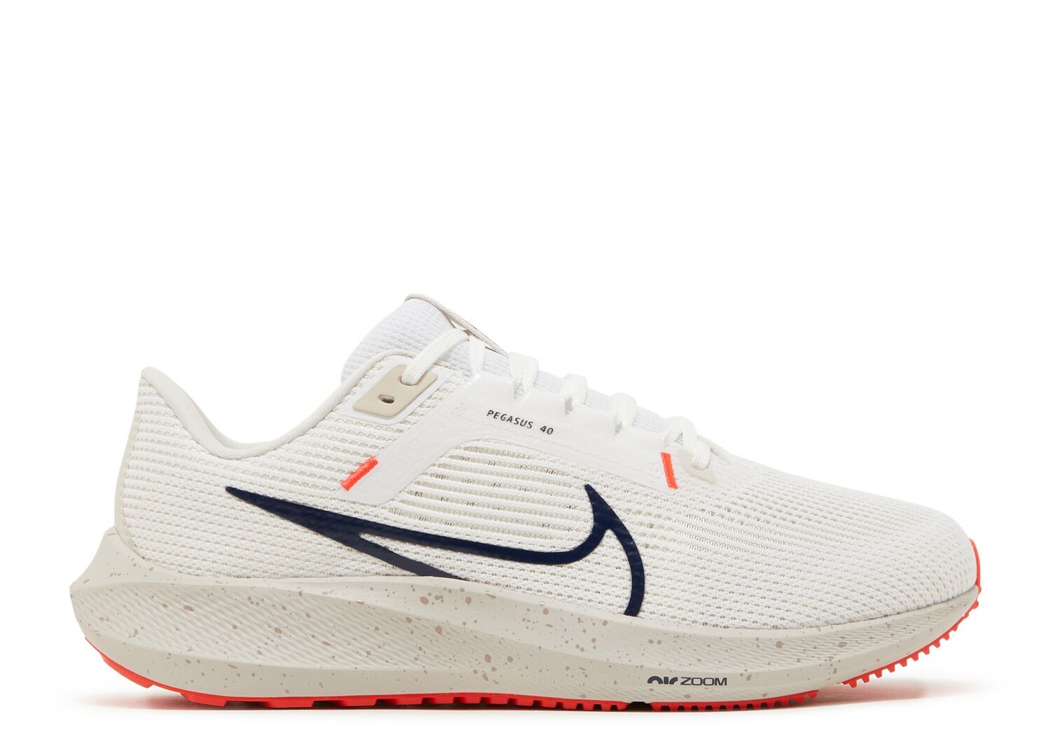 

Кроссовки Nike Air Zoom Pegasus 40 Wide 'White Obsidian', белый, Белый;серый