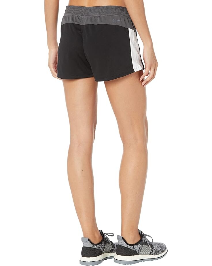 

Шорты Adidas Pacer Color-Block Training Knit Shorts, цвет Black/Grey