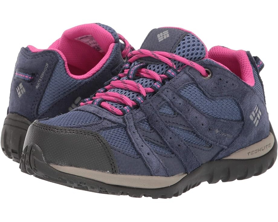 

Походные ботинки Columbia Redmond Waterproof, цвет Bluebell/Pink Ice