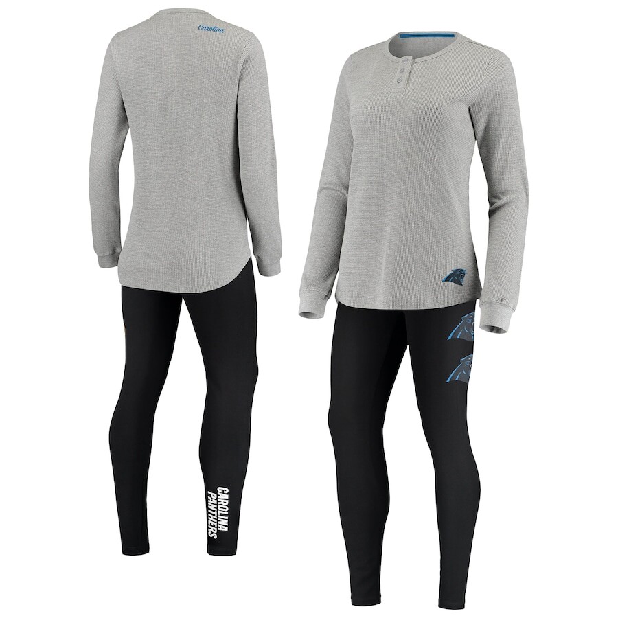 

Пижамный комплект WEAR by Erin Andrews Carolina Panthers, серый