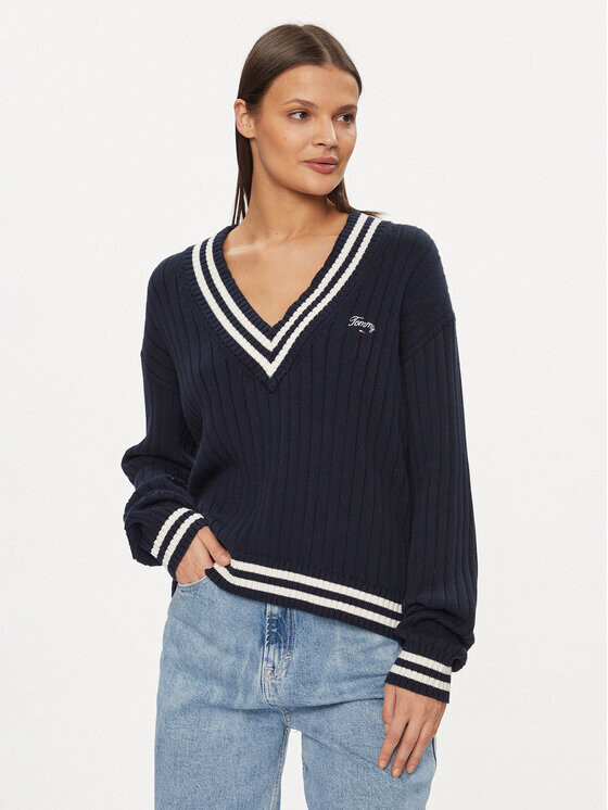 

Свитер обычного кроя Tommy Jeans, синий